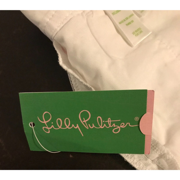 Lilly Pulitzer Callahan Resort White Callahan 5" Cotton Shorts - Size 00 - NWT - Picture 14 of 16